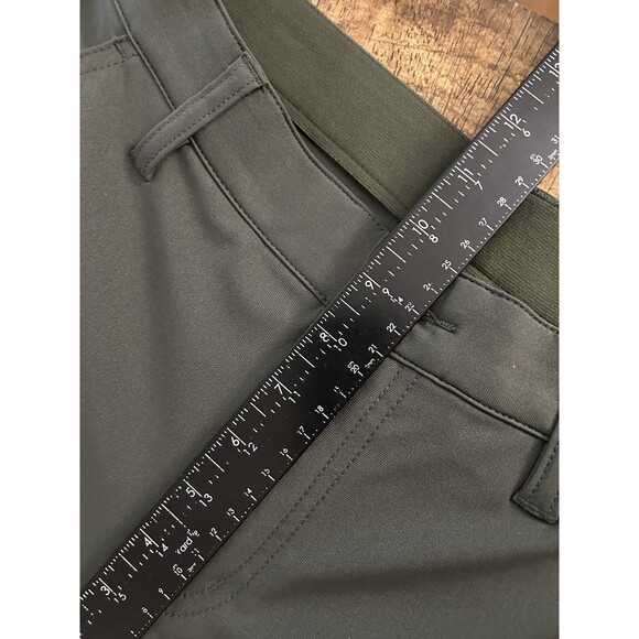 BYLT Womens Everyday Pant Green Stretch Comfort Size Small 32x31 - Picture 7 of 7